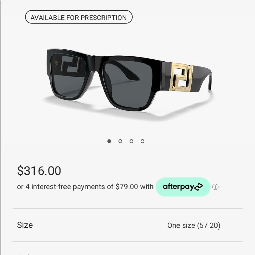 Brand New Versace Glasses